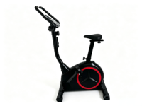Vélo d'exercice vertical TOPFIT Factory avec volant d'inertie magnétique de 3 kg, 8 niveaux de résistance, équipement de fitness cardio pour la maison