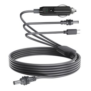 Chargeur de voiture 3-en-1 pour Starlink Mini, câble d'alimentation USB-C vers DC 60W, cordon étanche pour Starlink Gen3 V3 Internet par satellite - Product Image 5