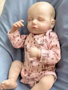 Muñeco <span class=keywords><strong>Reborn</strong></span> de Color Claro con Movimiento, Cesta de Leche Más Pequeña que un Dedo, Diseño de Cerdito Lindo, Kenia - Product Image 2