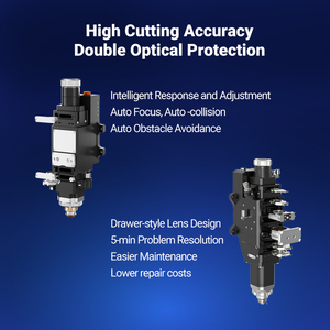 เครื่องตัดไฟเบอร์เลเซอร์ CNC 4 แกน ความแม่นยำสูง |   พื้นที่ทำงาน 3015 |   1500W6000W |   การตัดโลหะอย่างรวดเร็ว |   ได้รับการรับรองมาตรฐาน CE ด้วยระบบ AI - Product Image 3