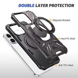 Cavalletto magnetico Wireless custodia per telefono per <span class=keywords><strong>iPhone</strong></span> 17 16 15 <span class=keywords><strong>Pro</strong></span> Max Pc accessori per <span class=keywords><strong>iPhone</strong></span> 14 13 <span class=keywords><strong>12</strong></span> - Product Image 5