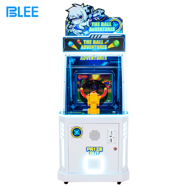 Amusement Park Coin Operated Arcade Crazy Ball Shooting Lottery Ticket Redemption Game Machines