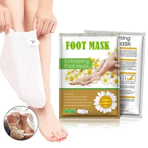 Korean Skin Care Exfoliating Callus Peel Booties Baby Skin Foot Mask For Foot Care