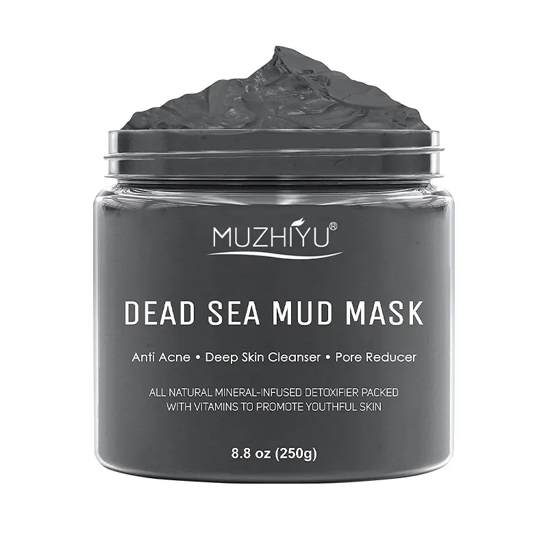 ARTMISS Private Label Anti-Aging-Maske Schwarze Schlamm maske aus dem Toten Meer Pflegende feuchtigkeit spendende Ton maske