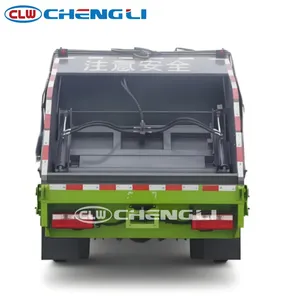 Camión Compactador de Basura con Cargador Trasero, 18t, Capacidad de Carga 6.8t, 190HP, Motor Cummins, para Recolección de Residuos Urbanos - Product Image 3