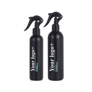 Logo personnalisé <span class=keywords><strong>vide</strong></span> vert noir nettoyage vaporisateur bouteille 8oz 12oz en plastique soin des cheveux bouteille de lavage des mains avec <span class=keywords><strong>pompe</strong></span> pulvérisateur - Product Image 3