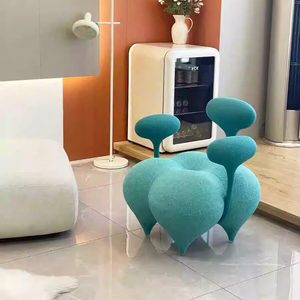 Fauteuil <span class=keywords><strong>Ballon</strong></span> Magique – Canapé en Tissu Luxe Léger Nordique pour <span class=keywords><strong>Bureau</strong></span> à Domicile et Petits Salons – Design Minimaliste Moderne Tendance - Product Image 3
