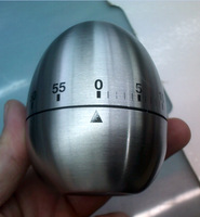 Kreativer Edelstahl-Timer Ei-Timer Mechanischer Erinnerungs-Countdown Küchen-Gadget