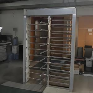 Cổng phòng tập thể dục Không giám sát Chiều cao đầy đủ Turnstile Kiểm soát truy cập An ninh Turnstile - Product Image 3