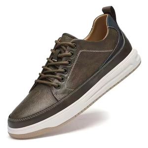 Nouvelles chaussures en cuir pour hommes, durables, pour le travail, chaussures décontractées pour hommes, chaussures de marche en plein air - Product Image 4