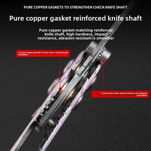 <span class=keywords><strong>Couteau</strong></span> de jeu pliant portable en acier inoxydable avec poignée, accessoire d'entraînement CSGO, <span class=keywords><strong>couteau</strong></span> papillon d'entraînement, <span class=keywords><strong>couteau</strong></span> de plein air à lame émoussée pour l'entraînement au coup de <span class=keywords><strong>couteau</strong></span>. - Product Image 4