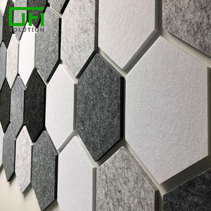 Pannelli Acustici in Fibra di Poliestere PET Personalizzati, Materiale <span class=keywords><strong>Fonoassorbente</strong></span> per Isolamento Acustico a Parete - Product Image 2