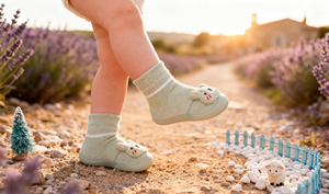 Scarpe per i <span class=keywords><strong>primi</strong></span> <span class=keywords><strong>passi</strong></span> dei bambini, tessuto lavorato a maglia traspirante, vestibilità comoda e traspirante, abbigliamento casual per tutti i giorni per ragazzi e ragazze - Product Image 5