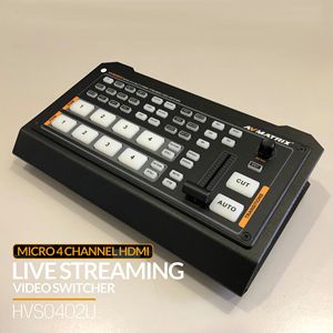 Avmatrix HVS0402U NOUVEAU 4 Canaux HD-MI Commutateur Vidéo Vivre Atreaming Qith Luminance chrominance principaux En Aval FTB/ <span class=keywords><strong>PIP</strong></span> pour Tally - Product Image 6