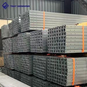 Profilé en C en acier galvanisé 41x41mm - Type Unistrut pour support de bâtiment sismique, système de charpente métallique, norme ASTM - Product Image 6