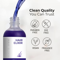 Sérum Capillaire Végétalien Bio AHK-CU GHK-CU à Marque Blanche, Spray 100% Pur et Naturel, Croissance Rapide des Cheveux, Anti-Chute, Peptides de Cuivre pour un Cuir Chevelu Plus Épais