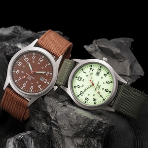 Relojes de Pulsera para Hombre <span class=keywords><strong>SOKI</strong></span>, Relojes de Cuarzo de Lujo para Negocios con Calendario, Correa de Nailon, <span class=keywords><strong>Reloj</strong></span> Deportivo para Hombre, Color Verde, <span class=keywords><strong>Reloj</strong></span> Masculino - Product Image 5