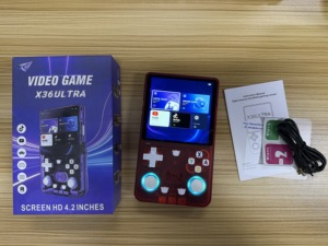 คิวบาย เอ็กซ์ 36 อัลตร้าคอนโซลเกมมือถือ Wi-Fi Android 10 OS 4.2 นิ้วหน้าจอขนาดใหญ่แบบพกพา 3500mAh พร้อมยูทูป เฟสบุ๊ค ติ๊กต๊อก บีบีซี - Product Image 2