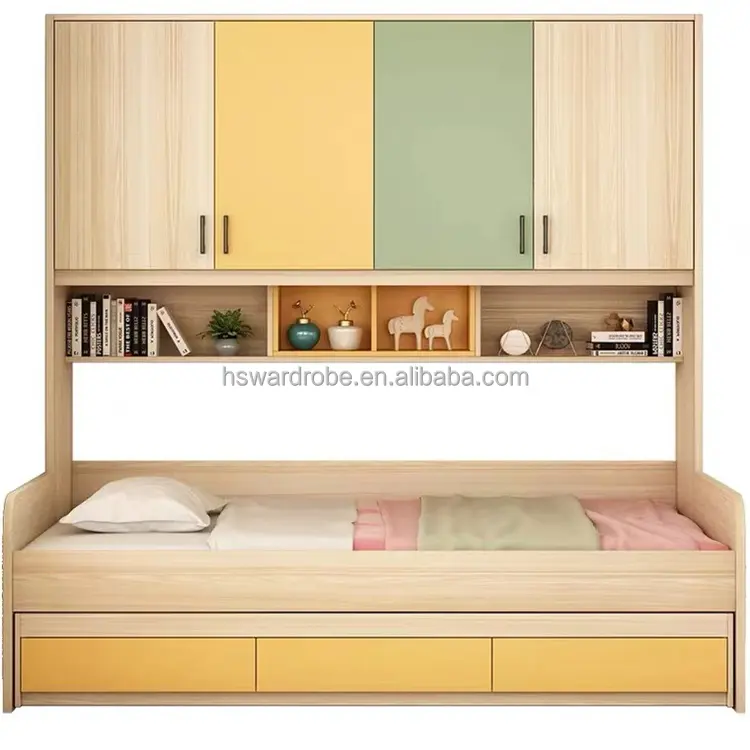 Pratico letto Tatami giapponese multifunzione salva spazio letto in legno massello vendita calda moderno letto Tatami