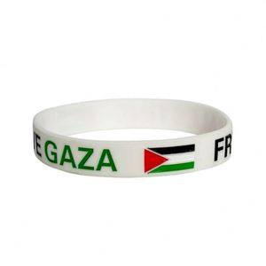 Pulsera de Silicona de Gaza al por Mayor, Brazalete de Palestina - Product Image 4