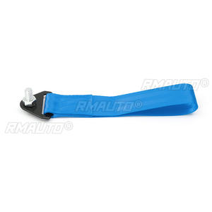 3 Color Towing Rope Tow Eye Strap Tow Loop Strap Racing Drift Rally Emergency <b>Tool</b> Front Rear Bumper <b>Hook</b> - Product Image 3