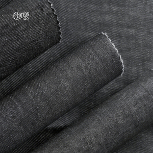 Tissu denim gris foncé SIXCOTTON 10,6 oz, 50/50 coton polyester, 180 cm, tissage sergé pour veste uniforme, Tela De Mezclilla Blanca - Product Image 1