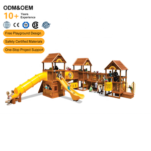 Équipement de terrain de jeu en bois personnalisé, château en bois d'extérieur, terrain de jeu pour enfants, parc naturel, équipement de jeu en bois pour enfants - Product Image 4