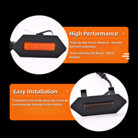 Accesorios de Luces LED Ámbar para Parrilla OVOVS Marcadores de Rejilla Frontal Lámparas de Advertencia de Circulación Diurna para Toyota 4Runner TRD Pro 2025