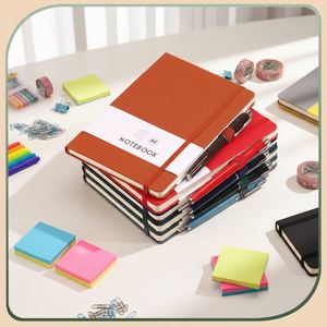Carnet A5 en cuir personnalisé de haute qualité avec logo, journal relié en similicuir, planificateur - Product Image 2