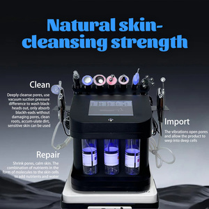 Desktop Hydro Dermabrasion Tips <b>Oxygen</b> Aqua Peel Handles 10 in 1 Facial <b>Machine</b> with Deep Cleaning US Plug <b>for</b> Commercial Use - Product Image 3