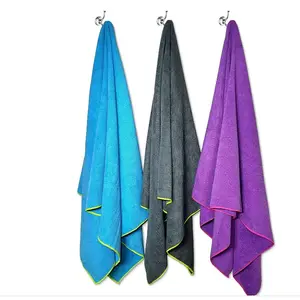 Woven Technics and Quick-Dry Feature microfiber Swimming towel