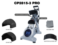 Presse à capuchons semi-automatique, presse à chapeaux à double chauffage avec laser et double plateau chauffant, vente en gros