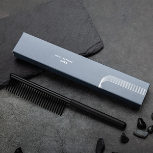 Accessoires pour hôtels écologiques Articles taille voyage <span class=keywords><strong>Airbnb</strong></span> Fournitures pour hôtels Kit de salle de bain Peigne - Product Image 6