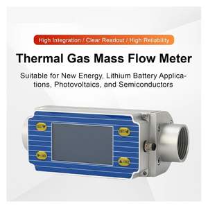 酸素水素アルゴンヘリウムプロパン用高感度デジタルディスプレイマイクロ熱ガス質量流量計 - Product Image 5
