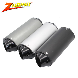 Tubos de escape para motocicleta Zuqing, silenciador de boca de pez de 28-38 mm para motos todoterreno, piezas de modificación - Product Image 1