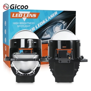 3.0 Inch Bi Led <b>Projector</b> Lens Led <b>Light</b> H4 H7 9005 9006 Car Headlights 3R Angel Eyes High Low Beam LED Fan - Product Image 1