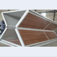 Conteneur de stockage pliable de luxe Maison Duplex Préfabriqué Maisons modulaires détachables Meubles Hôtel Chine Acier Moderne WH