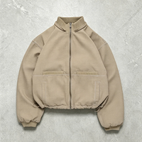 Veste de travail personnalisée de haute qualité pour hommes, en toile, avec plusieurs poches et fermeture éclair, fabrication OEM