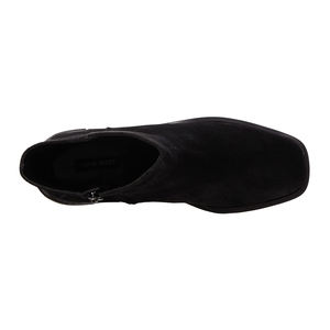 חדש אופנה מגפי נשים של ראש עגול עבה סוליות מקרית קרסול מגפי קטן רטרו תפרים עבה העקב צד רוכסן עירום מגפיים - Product Image 3