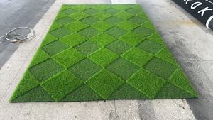 Gazon synthétique personnalisé <span class=keywords><strong>de</strong></span> jardin naturel Gazon astro Gazon artificiel Gazon hybride <span class=keywords><strong>de</strong></span> <span class=keywords><strong>sol</strong></span> en <span class=keywords><strong>mousse</strong></span> pour tapis - Product Image 3