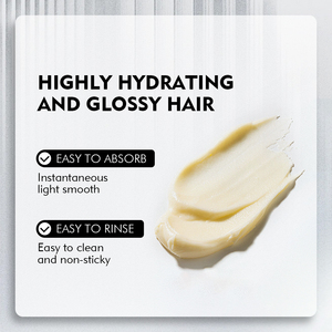 Mascarilla Capilar Pallamina con Aceite de Argán, Colágeno, Multi-Reparación, Queratina, Biotina, Terapia Intensiva para Cabello Dañado, Encrespado y Opaco - Product Image 5
