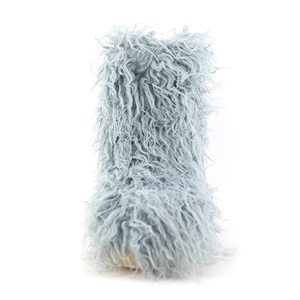 Bottes d'hiver pour femmes, bottes <span class=keywords><strong>de</strong></span> neige <span class=keywords><strong>de</strong></span> créateur, fourrure <span class=keywords><strong>de</strong></span> renard synthétique haute et moelleuse, chaussures longues chaudes en peluche pour femmes, nouvelles bottes hautes en fourrure pour filles - Product Image 2