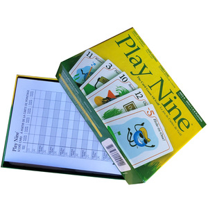 Jeu de société de cartes Nine Golf, version anglaise, avec fonction <span class=keywords><strong>puzzle</strong></span>, multijoueur, pour soirées en intérieur - Matériel en papier - Product Image 4
