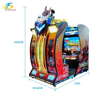 Machine de jeu d'arcade commerciale double pour tir et échange de tickets, version anglaise, pour salle de jeux