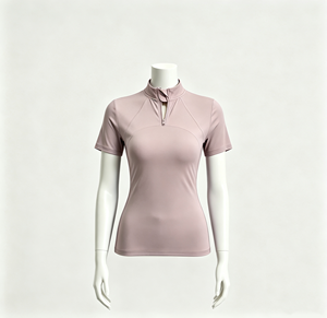 Completo Estivo da Equitazione <span class=keywords><strong>per</strong></span> Donne, Maglietta <span class=keywords><strong>a</strong></span> Maniche Corte ad Asciugatura Rapida <span class=keywords><strong>per</strong></span> Equitazione all'Aperto, <span class=keywords><strong>Abbigliamento</strong></span> Professionale da Cavallerizza - Product Image 3