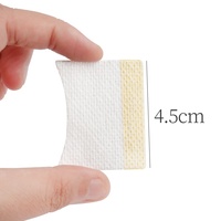 Tampons en coton pour le retrait des cils et tampons anti-irritation pour les yeux en tissu non tissé, outils d'extension de faux cils, tampons adhésifs d'isolation
