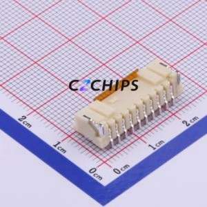 BM10B-PASS-TFT(LF)(SN) Wire-to-Board Pin Header SMD,P=2mm Connector 1x10P 2mm Vertical Mount PA - Product Image 2