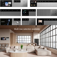 Panneau de commande intelligent KNX pour la maison, interrupteur intelligent Zigbee, contrôle via l'application Tuya, éclairage décoratif pour la maison, éclairage intelligent Matter pour la maison