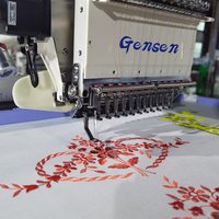 Machine à broder numérique automatique à grande vitesse multifonctionnelle pour sequins, perles, ruban, cordon, 1, 2, 4 têtes, informatisée