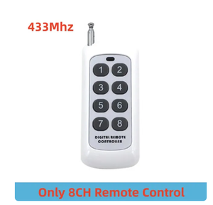 Điều khiển từ xa 433MHz DC 12V <span class=keywords><strong>6</strong></span> CH <span class=keywords><strong>RF</strong></span> chuyển đổi không dây chuyển tiếp hệ thống điều khiển từ xa Receiver Transmitter chuyển 315 Mhz phổ - Product Image 5